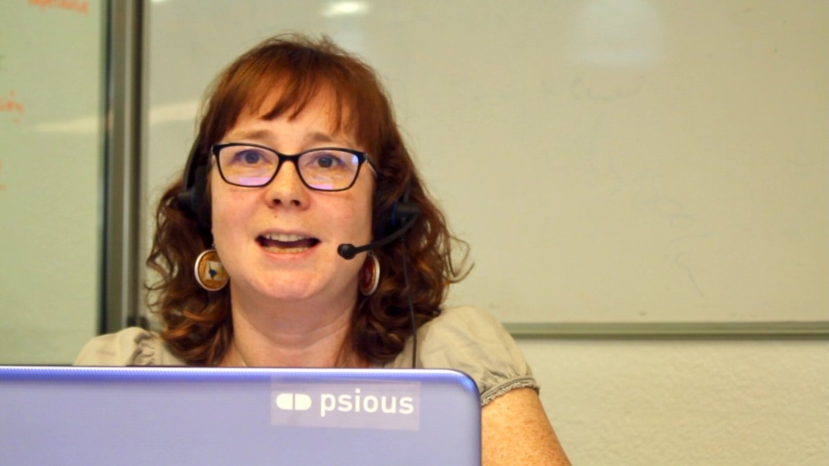 Me doing customer training Photo of me doing customer training
